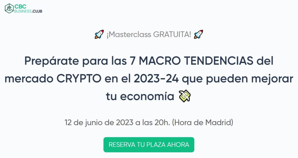 Masterclass Macro Tendencias sector crypto monedas economía digital