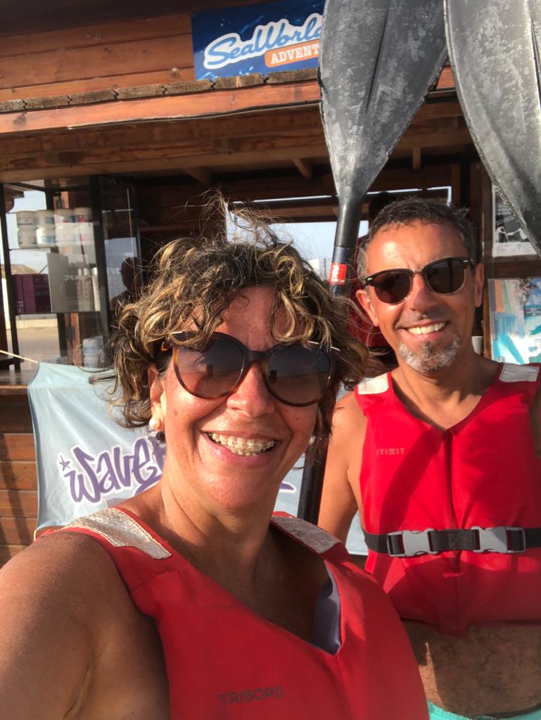 Blanca Luz Toledo y Sergio Adán